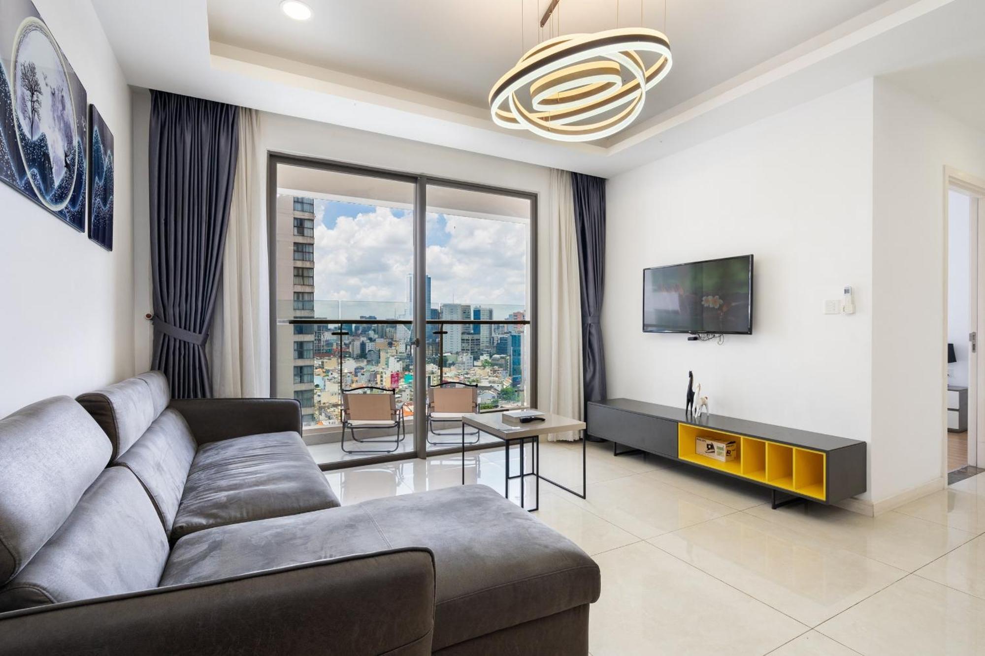 Otis Millennium Saigon Balcony Apartment Ho Chi Minh-stad Buitenkant foto
