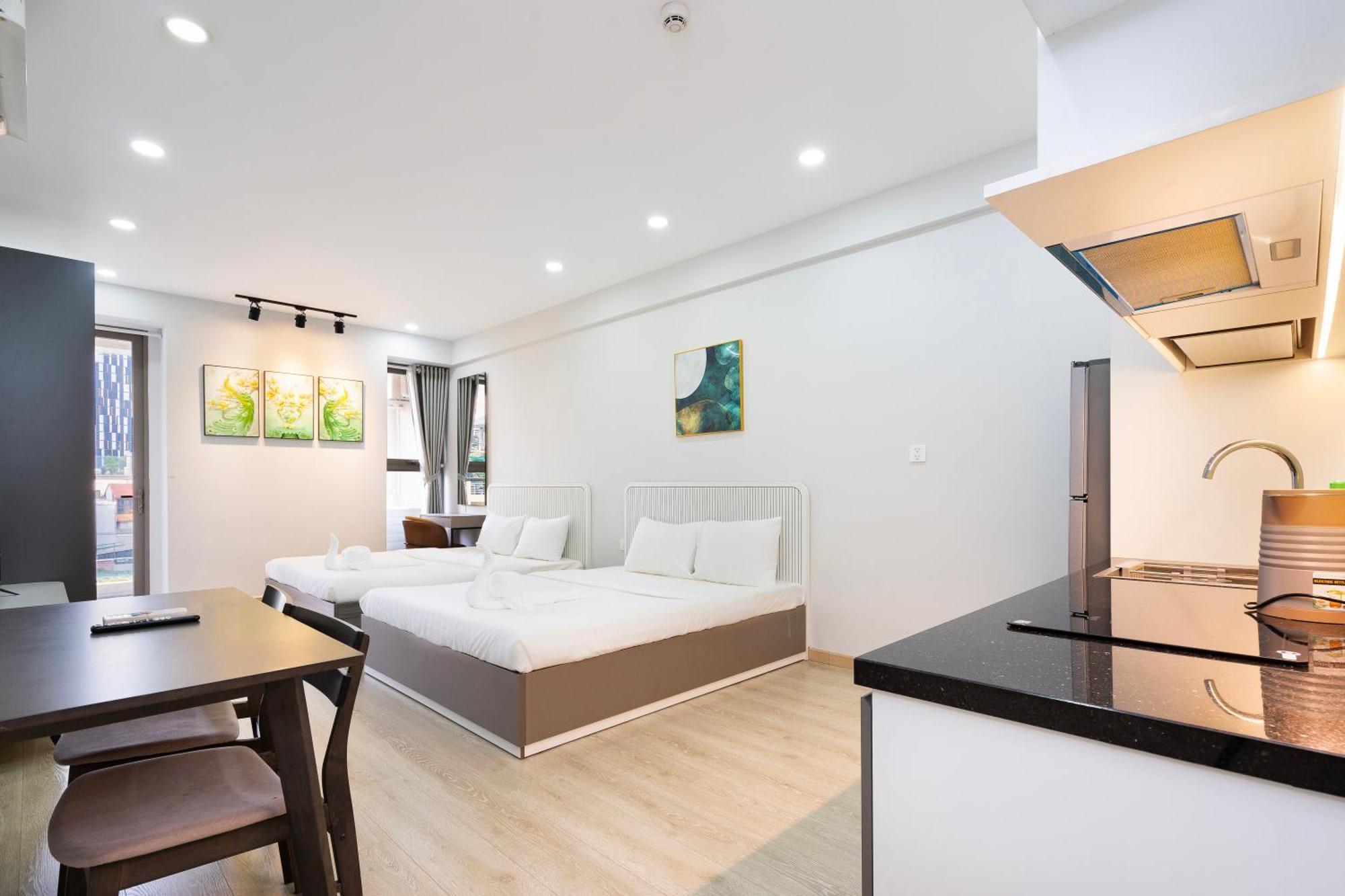 Otis Millennium Saigon Balcony Apartment Ho Chi Minh-stad Kamer foto