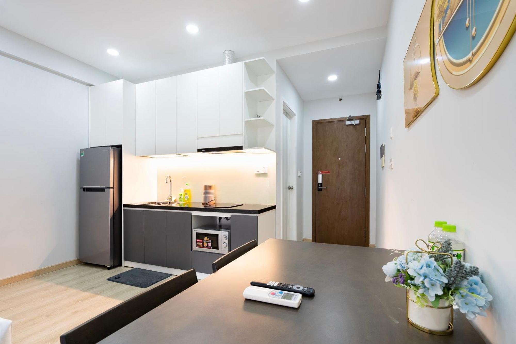 Otis Millennium Saigon Balcony Apartment Ho Chi Minh-stad Kamer foto