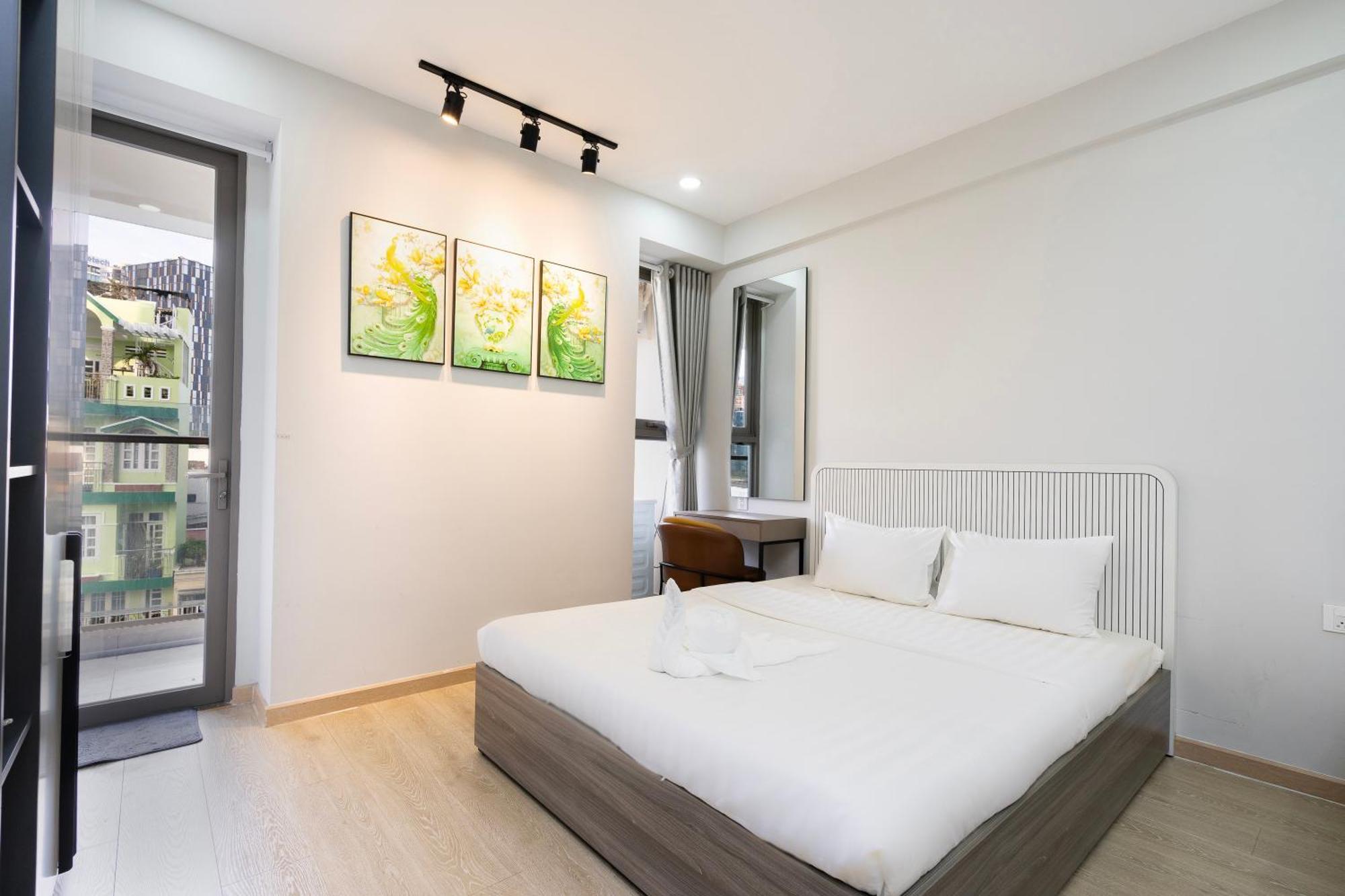 Otis Millennium Saigon Balcony Apartment Ho Chi Minh-stad Kamer foto