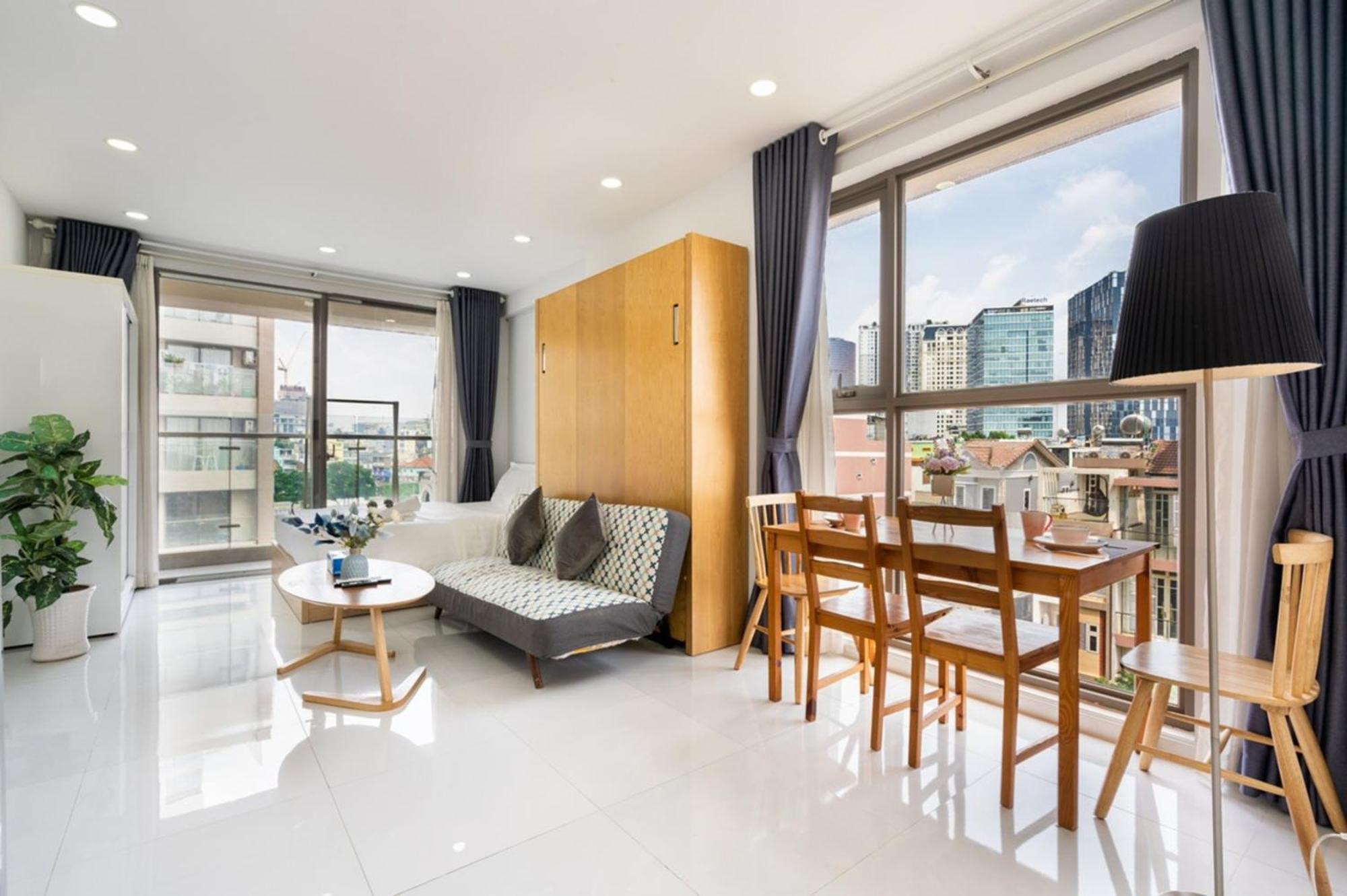 Otis Millennium Saigon Balcony Apartment Ho Chi Minh-stad Kamer foto